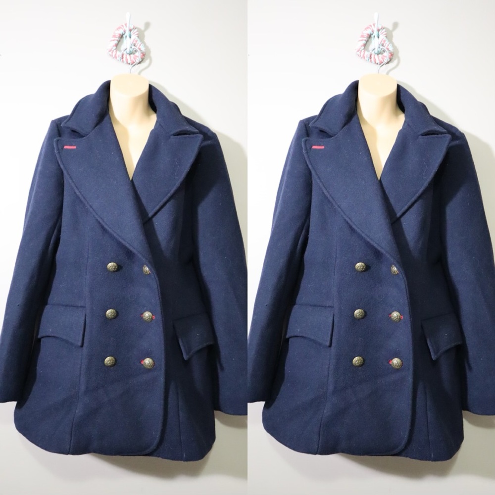 Free People Chicago Fitted Peacoat - Picture 2 of 5